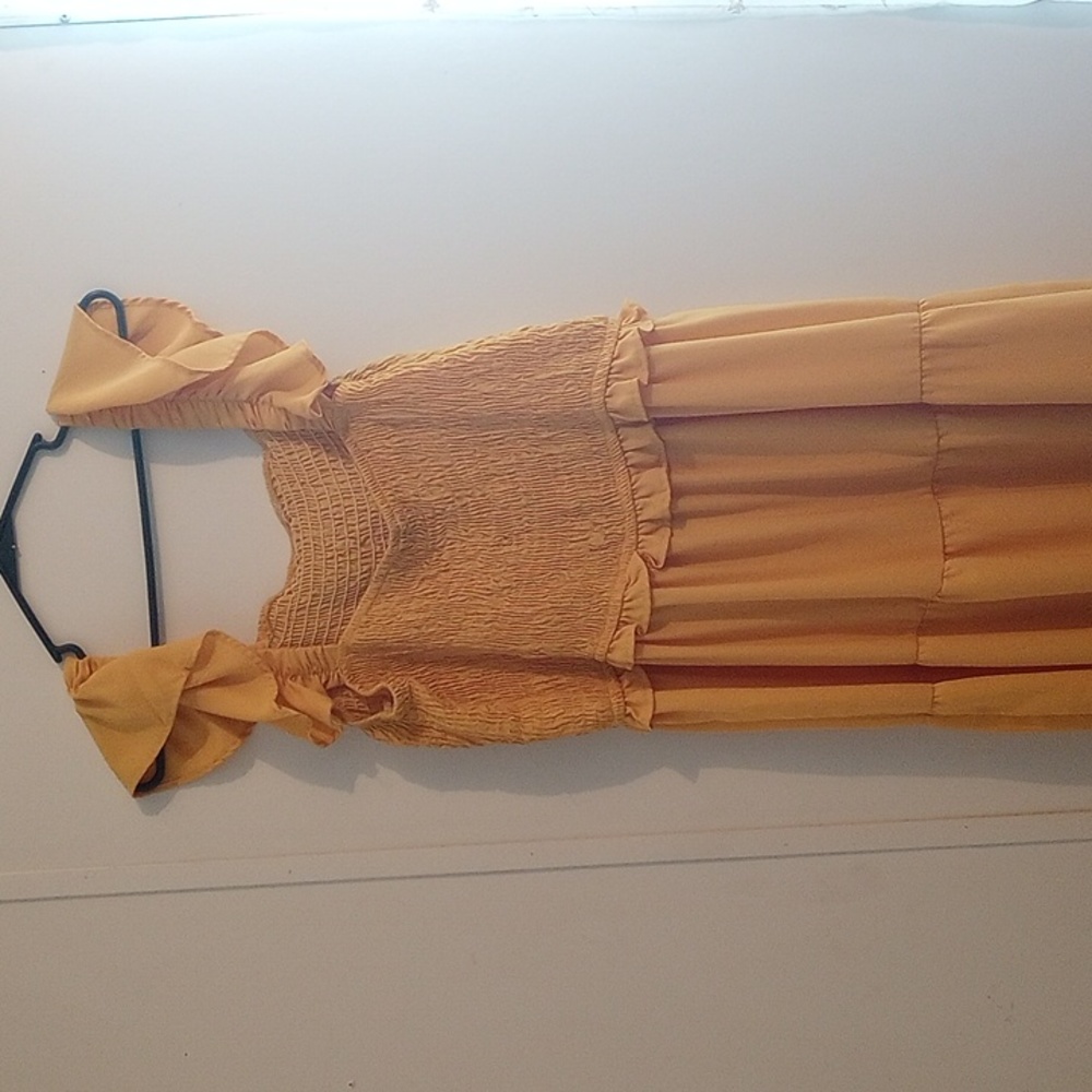 Mustard Dress